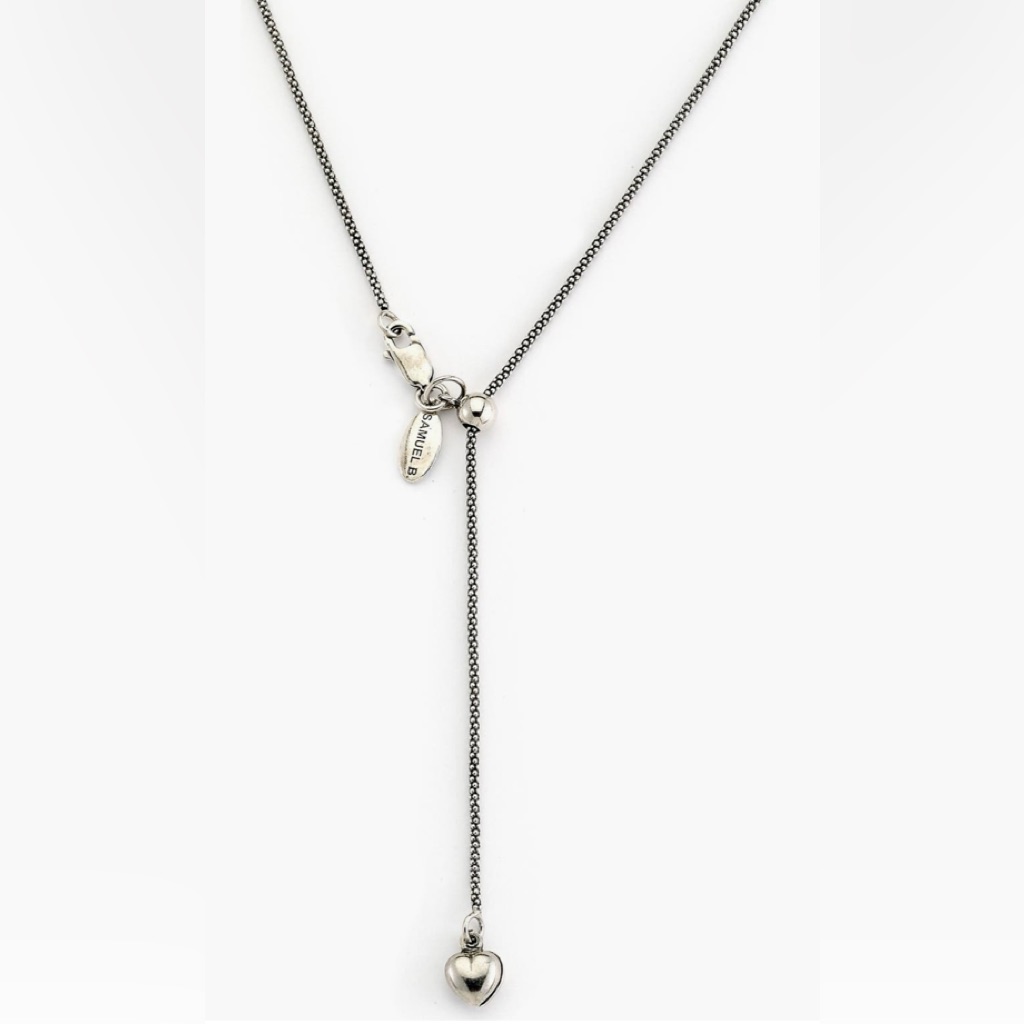 Samuel B Sterling Silver Popcorn Chain Necklace 75$
